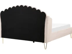 Store Beliani Parisanky Kangas Vaalea Beige 160 X 200 Cm Ambillou