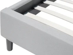 Sale Beliani Parisanky Kangas Vaaleanharmaa 180 X 200 Cm Saverne