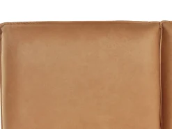 Sängyt<Beliani Parisanky Keinonahka Kullanruskea 180 X 200 Cm Limanton