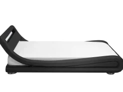 Outlet Beliani Parisanky Keinonahka Led-Valo Musta 180 X 200 Cm Avignon