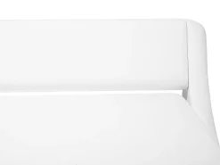Outlet Beliani Parisanky Keinonahka Säilytystila Valkoinen 180 X 200 Cm Avignon