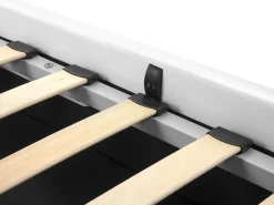 Hot Beliani Parisanky Keinonahka Säilytystila Valkoinen 180 X 200 Cm Metz