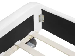 Sängyt<Beliani Parisanky Keinonahka Valkoinen 180 X 200 Cm Avignon