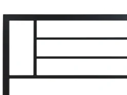 Sängyt<Beliani Parisanky Metalli Musta 180 X 200 Cm Cusset