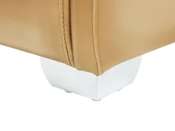 Sängyt<Beliani Parisanky Nahka Led-Valot Kulta 180 X 200 Cm Paris