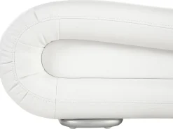 Discount Beliani Parisanky Nahka Valkoinen 180 X 200 Cm Avignon