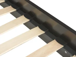 Fashion Beliani Parisanky Rottinki Musta 180 X 200 Cm Monpazier