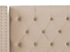 Outlet Beliani Parisanky Sametti Beige 180 X 200 Cm Lubbon