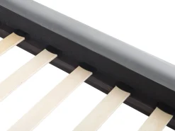 Sängyt<Beliani Parisanky Sametti Harmaa 180 X 200 Cm Marville