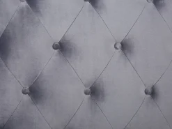 Online Beliani Parisanky Sametti Harmaa 180 X 200 Cm Forbach