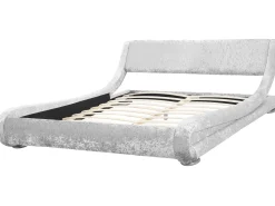 Shop Beliani Parisanky Sametti Hopea 180 X 200 Cm Avignon