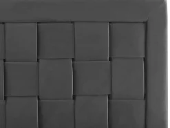 Fashion Beliani Parisanky Sametti Musta 180 X 200 Cm Limoux