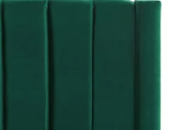 Clearance Beliani Parisanky Sametti Säilytystila Smaragdinvihrea 180 X 200 Cm Noyers