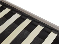 Sängyt<Beliani Parisanky Sametti Säilytystila Ruskeanharmaa 180 X 200 Cm Vincennes