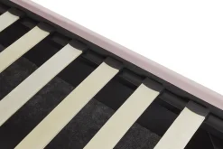 Sängyt<Beliani Parisanky Sametti Säilytystila Pastellipinkki 180 X 200 Cm Vincennes