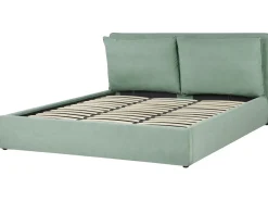 Sale Beliani Parisanky Sametti Säilytystila Mintunvihrea 180 X 200 Cm Bajonna