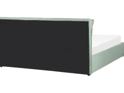 Sale Beliani Parisanky Sametti Säilytystila Mintunvihrea 180 X 200 Cm Bajonna