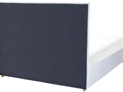 Cheap Beliani Parisanky Sametti Säilytystila Vaaleanharmaa 140 X 200 Cm Vernoyes