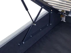 Cheap Beliani Parisanky Sametti Säilytystila Vaaleanharmaa 140 X 200 Cm Vernoyes