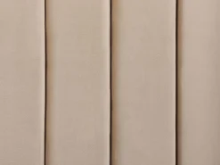 Sängyt<Beliani Parisanky Sametti Säilytystila Beige 180 X 200 Cm Noyers