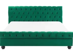 Fashion Beliani Parisanky Sametti Smaragdinvihrea 180 X 200 Cm Avallon