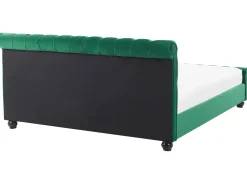 Fashion Beliani Parisanky Sametti Smaragdinvihrea 180 X 200 Cm Avallon