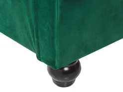 Fashion Beliani Parisanky Sametti Smaragdinvihrea 180 X 200 Cm Avallon