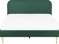 New Beliani Parisanky Sametti Smaragdinvihrea 180 X 200 Cm Flayat