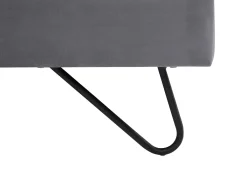 Sängyt<Beliani Parisanky Sametti Tummanharmaa 180 X 200 Cm Lannion