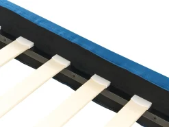 Store Beliani Parisanky Sametti Tummansininen 140 X 200 Cm Fitou