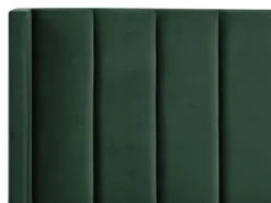 Sängyt<Beliani Parisanky Sametti Tummanvihrea 180 X 200 Cm Villette