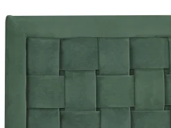 Cheap Beliani Parisanky Sametti Tummanvihrea 180 X 200 Cm Limoux