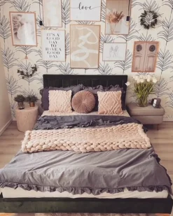 Cheap Beliani Parisanky Sametti Tummanvihrea 180 X 200 Cm Limoux