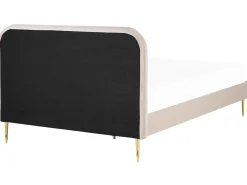 Fashion Beliani Parisanky Sametti Vaalea Beige 180 X 200 Cm Flayat