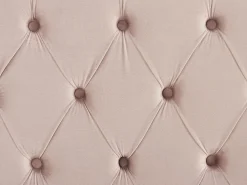 Fashion Beliani Parisanky Sametti Vaaleanpunainen 180 X 200 Cm Lubbon