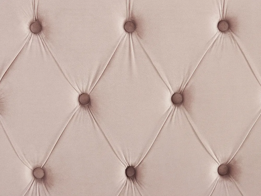 Fashion Beliani Parisanky Sametti Vaaleanpunainen 180 X 200 Cm Lubbon