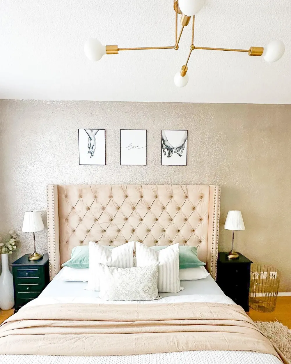 Fashion Beliani Parisanky Sametti Vaaleanpunainen 180 X 200 Cm Lubbon