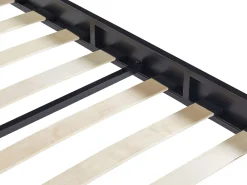 Sängyt<Beliani Parisanky Teras Musta 180 X 200 Cm Vaurs