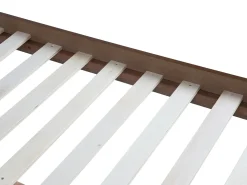 Clearance Beliani Parisanky Tumma Puu/Harmaa 180 X 200 Cm Poissy