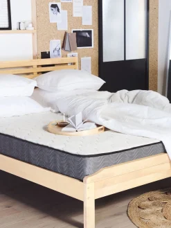 Hot Beliani Parisanky Vaalea Kumipuu 180 X 200 Cm Carnac