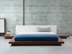 Sängyt<Beliani Parisanky YoPöydät Ruskea 180 X 200 Cm Zen