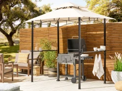 New Beliani Paviljonki Beige 240 X 148 Cm Naro