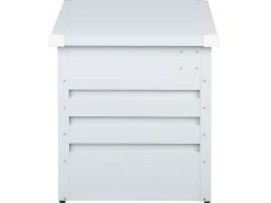 Ulkokalusteet<Beliani Pehmustelaatikko Teraksinen Vaaleanharmaa 165X70 Cm Cebrosa