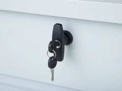 Ulkokalusteet<Beliani Pehmustelaatikko Teraksinen Vaaleanharmaa 165X70 Cm Cebrosa