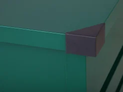 Sale Beliani Pehmustelaatikko Teraksinen Tummanvihrea 100X62 Cm Cebrosa