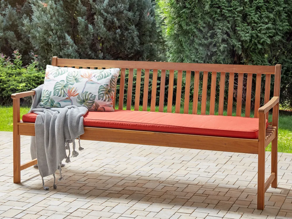 Tekstiilit<Beliani Pehmustetyyny Puutarhatuoliin Terrakotta Vivara