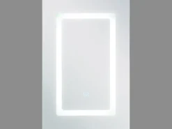Hot Beliani Peilikaappi Led-Valo Valkoinen 40 X 60 Cm Condor