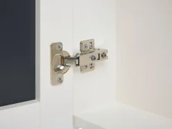 Säilytys<Beliani Peilikaappi Valkoinen 60 X 60 Cm Navarra