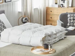 Cheap Beliani Peitto Ankan Untuvatayte Lammin 220 X 240 Cm Haramosh