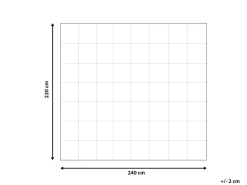 Cheap Beliani Peitto Ankan Untuvatayte Lammin 220 X 240 Cm Haramosh